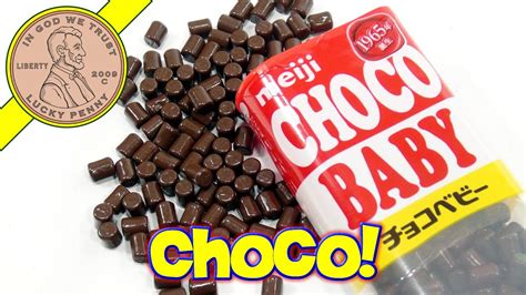 Meiji Choco Baby Chocolate Japanese Candy Review Youtube