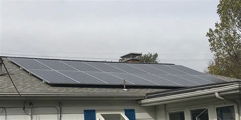 Residential Roof Mounted Solar Array In Belleville Il Tick Tock Energy