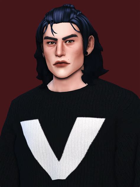 Kylo Ren Inspired Sim Mandy Sims On Patreon In 2022 Sims Sims 4