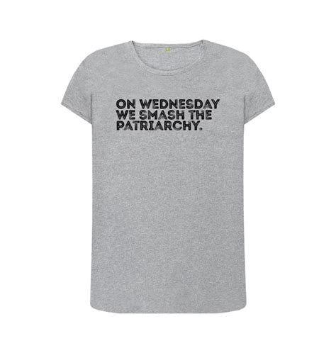 On Wednesday We Smash The Patriarchy Wokechick Clothing Smash The