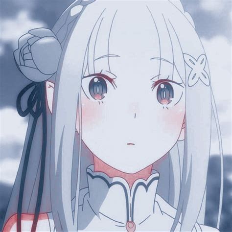 Anime Toon Kawaii Anime Anime Art Rezero Emilia Sad Anime Girl