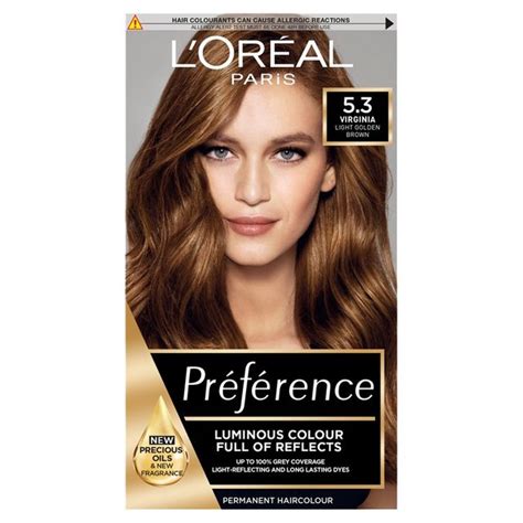 1.it's pure organics herbal hair colour dark brown. Morrisons: L'Oreal Preference Virginia Chestnut 5.3 ...