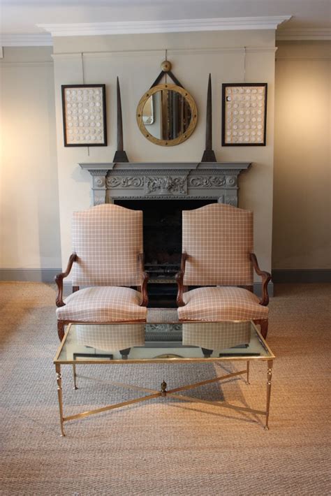 Great savings & free delivery / collection on many items. 1950s French Brass Coffee Table with antique Mirror ...