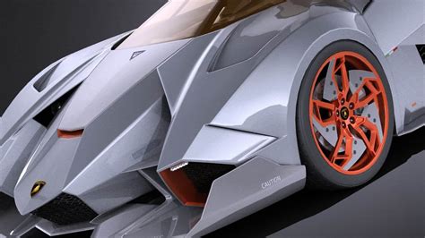 Lamborghini Egoista V Ray 3d Model By Squir