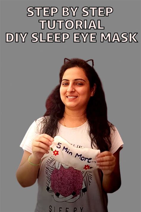 I Have Made This Super Awesome Diy Eye Mask It Is Made With Silk And Is So Soft And Comfortable