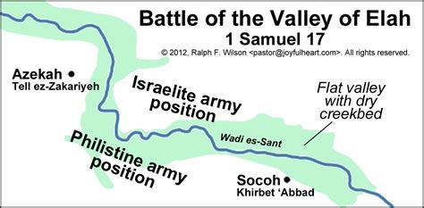 Valley Of Elah David And Goliath Discipleship Lessons Bold Faith