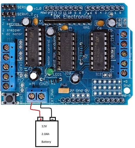 Arduino L293d Motor Driver Overloaded Project Guidance Arduino Forum