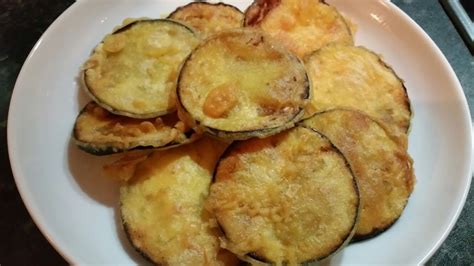 How To Make Fried Aubergine Snack Eggplant Youtube