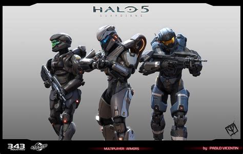 Artstation Halo 5 Guardians Multiplayer Armors