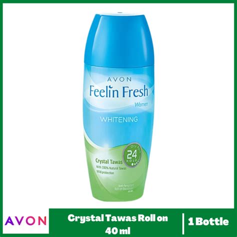 Avon Feelin Fresh Anti Perspirant Roll On Deodorant Crystal Tawas