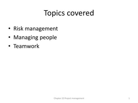 Ppt Topics Covered Powerpoint Presentation Free Download Id1569808