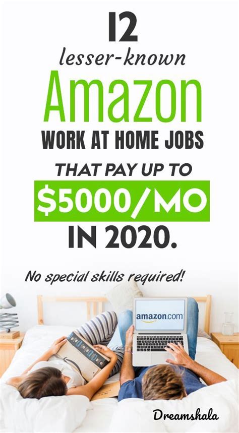 Amazon Work From Home Jobs 12 Epic Jobs To Try In 2020 Amazon Work From Home Home Jobs