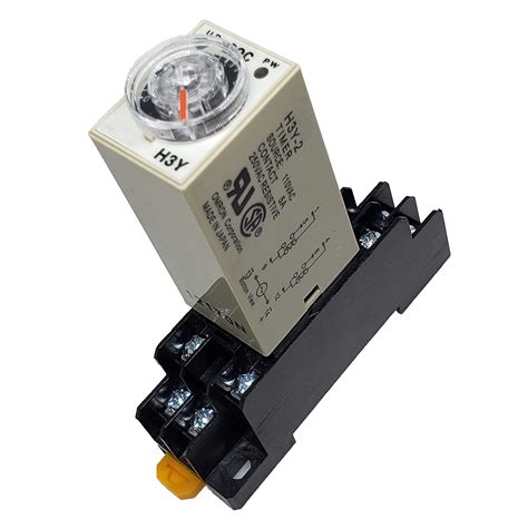 Buy Ac 110v Delay Timer Time Relay H3y 2 0 60s Second And Base Socket