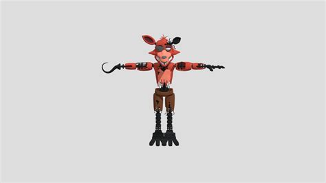 Withered Foxy By Coolioart Download Free 3d Model By Gejato F82deed