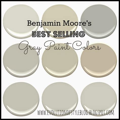 Benjamin Moores Best Selling Grays Evolution Of Style