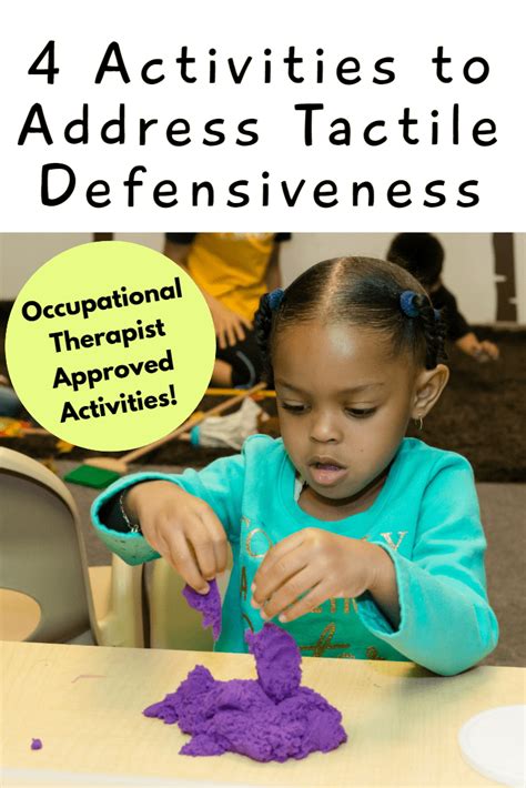 4 Activities To Address Tactile Defensiveness Intensive Therapy For Kids