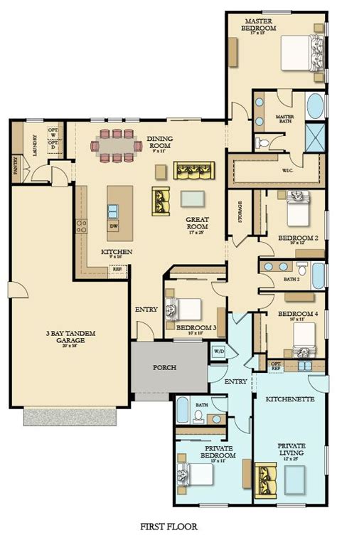 Tandem arbor | custom made, heritage quality furniture for the style obsessed. The Conestoga - 2,757 sq. ft. with 5 bedrooms, 3 bathrooms ...