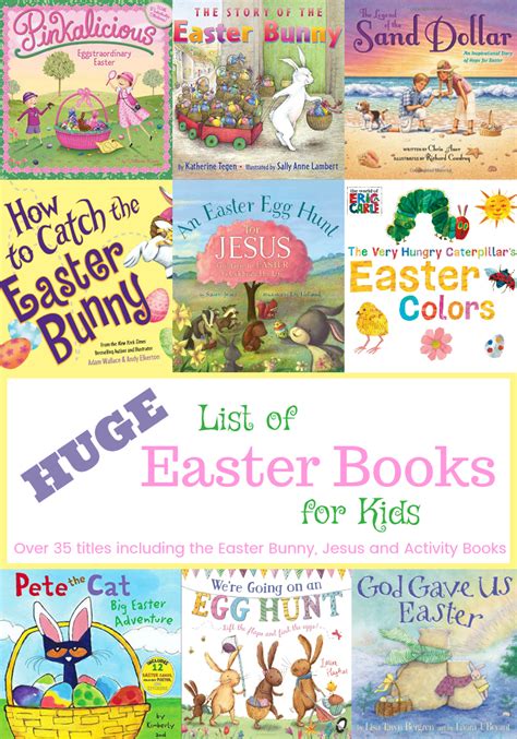 Huge List Of Easter Books For Kids Startsateight