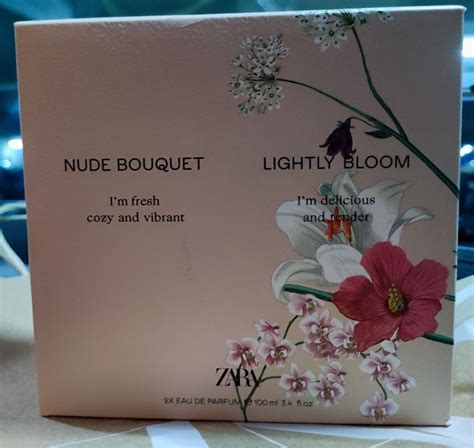 Zara Nude Bouquet And Lightly Bloom On Carousell