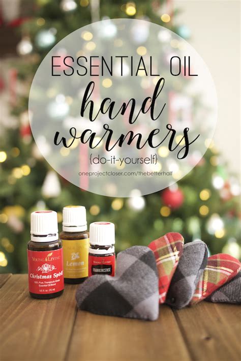 Handmade Holiday Diy Hand Warmers With Essential Oils
