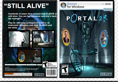 Portal 2 Logo Portal 2 Box Art Png Download 2415x1691 3535777