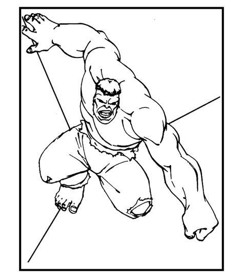 Disegni Hulk Da Colorare