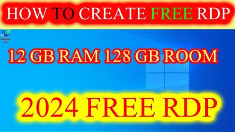 How To Create Free Rdp How To Create Unlimited Rdp In 2024 RDP