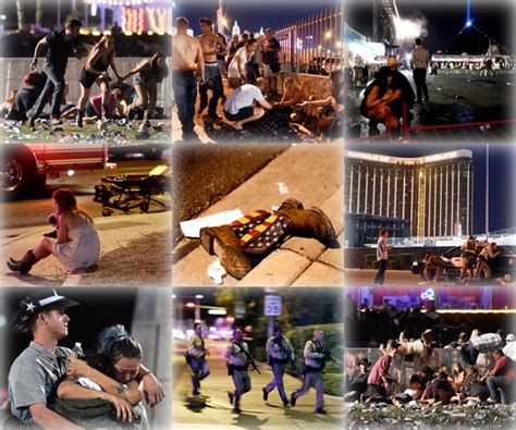 Horror On The Strip 10 Somber Images From The Las Vegas