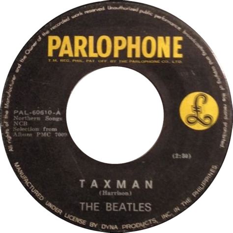 The Beatles Taxman 1966 Vinyl Discogs
