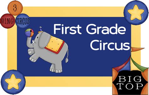 First Grade Circus Favorite Pins Friday And A Flash Freebie