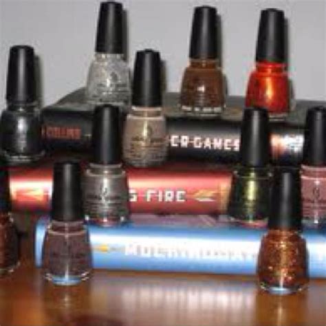 china glaze hunger games line have 2 colors already hunger games nails all things beauty