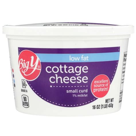 Big Y Low Fat Cottage Cheese 1source