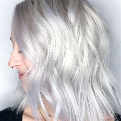 The Baby White Hair Color Trend Is So Light Its Almost Translucent