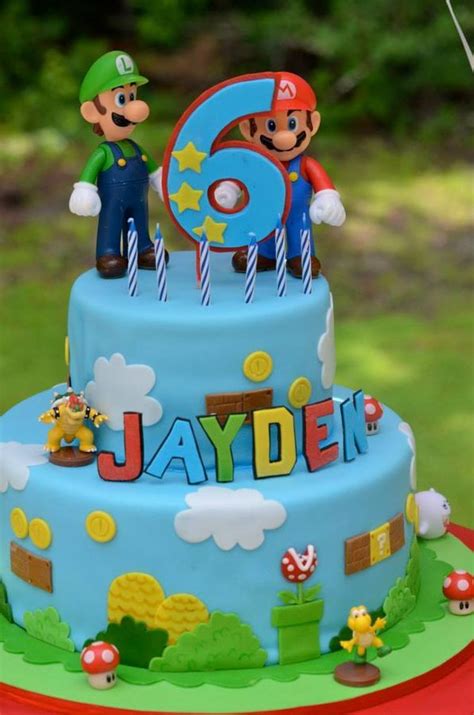 Super mario birthday cake, birthday cakes for kids, children's birthday cakes, 1st birthday cakes sydney australia, kids birthday cakes. I want this as my 21st birthday cake!!!! #innernerd ...