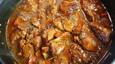 How To Make Jamaican Brown Stew Pork Step By Step Must Try Stewed