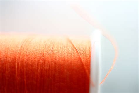 Thread Tangerine Thread Colour Color Colors