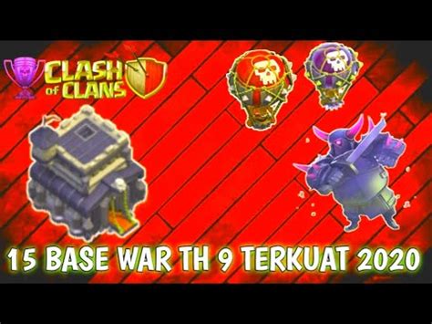 In my book, that was strike one against garvin mccarthy. WAR BASE TH 9 ANTI 3 STAR 2020 - YouTube