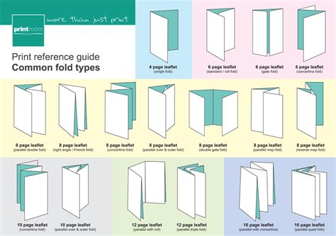 Brochure Fold Types Brochure Background Design Samples