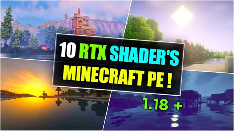 Top 10 Rtx Shaders For Minecraft Pe Shaders For Minecraft Pe