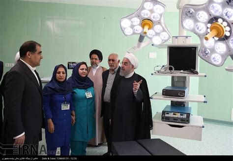 Rouhani Inaugurates Hospital In Shiraz