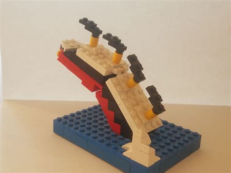 Lego Moc Titanic By Furchtis Rebrickable Build With Lego
