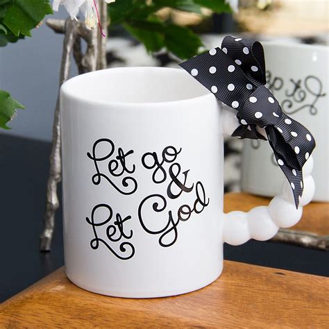 Find unique designs from independent artists worldwide. Let Go Inspirational Coffee Mug | Mugs, Coffee mugs, Coffee