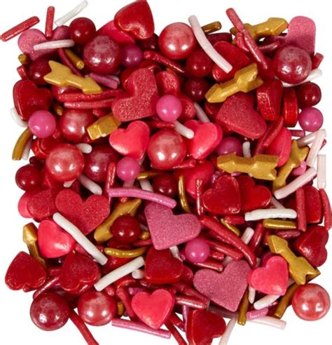 Wilton Sprinkles Red Love Sprinkle Mix 10 Oz Bag Hearts Etsy