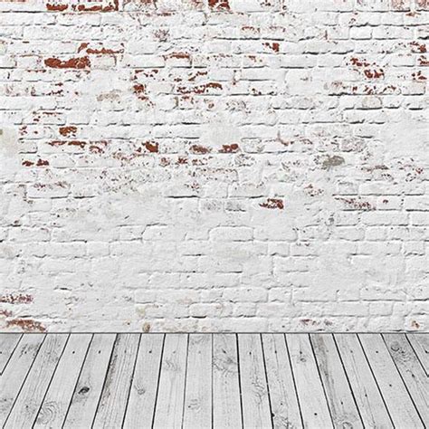 Retro White Brick Wall Photo Studio Backdrop Uk S 2968 Dbackdropcouk