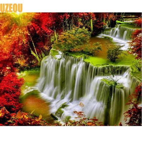 Gambar pemandangan alam hutan batu air terjun pedesaan jatuh negara dedaunan aliran riam refleksi musim gugur cepat jepang badan air pohon batuan di luar pelangi. Terbaru 12+ Foto Pemandangan Indah Air Terjun - Arka Gambar