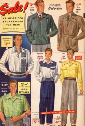Style Through The Decades Mens 1950s The Linc