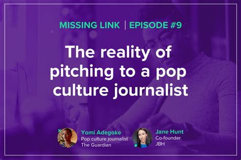 Watch The Reality Of Pitching To A Pop Culture Journalist Jbh