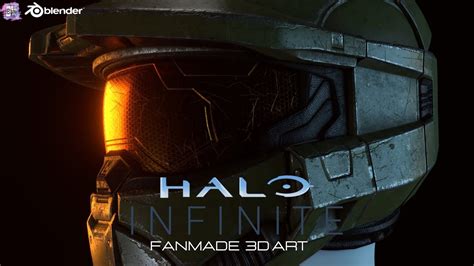 Halo Infinite Fanmade 3d Art Youtube
