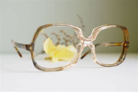 Vintage Eyeglass 1970s Made In Italy New Old Stock Etsy