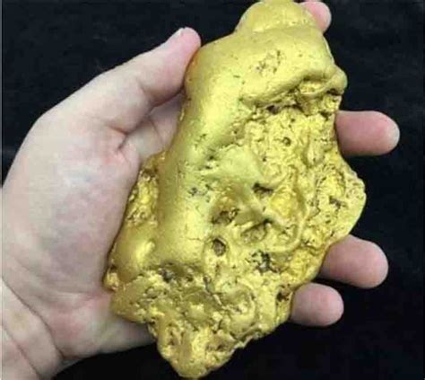 Giant Gold Nugget Found In California Geology Page